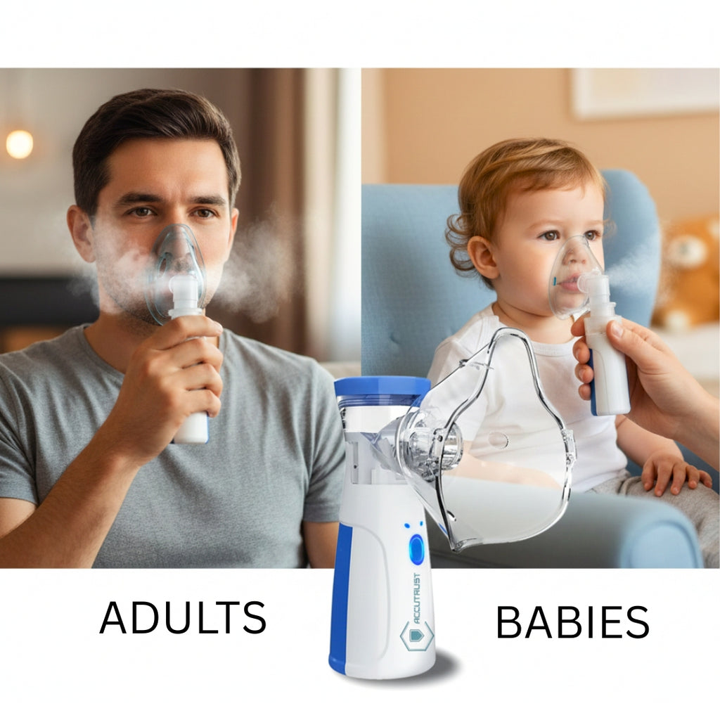 ALL IN ONE MART New Portable Mesh Nebulizer